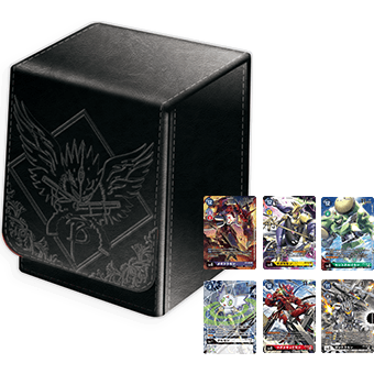 デッキケースセット　ベルゼブモンカラー