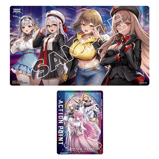 UNION ARENA Playmat & Action Point Cards Set GODDESS OF VICTORY: NIKKE