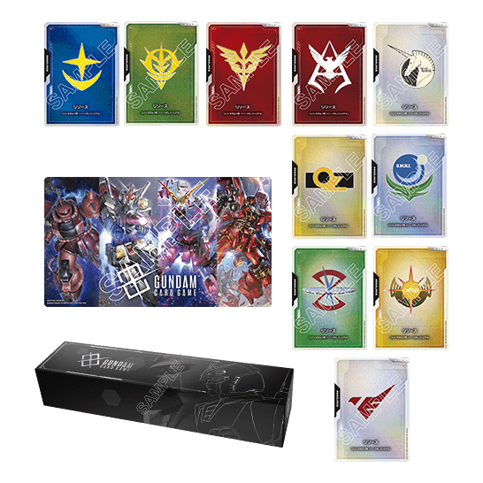 GUNDAM CARD GAME Accessory and Card Set 01 FIRST COMBAT [EVX-01]
