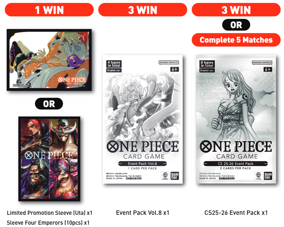 ONE PIECE CARD GAME TOURNAMENTS | BANDAI CARD GAMES Fest 25-26 Official Website ONE PIECE CARD GAME TOURNAMENTS | BANDAI CARD GAMES Fest 25-26 Official Website