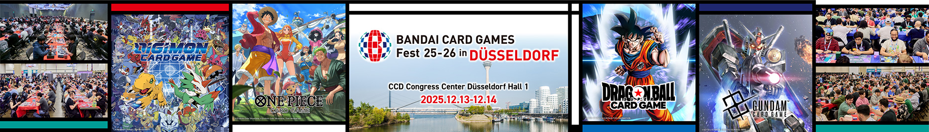 BANDAI CARD GAMES Fest 25-26 in DUSSELDORF