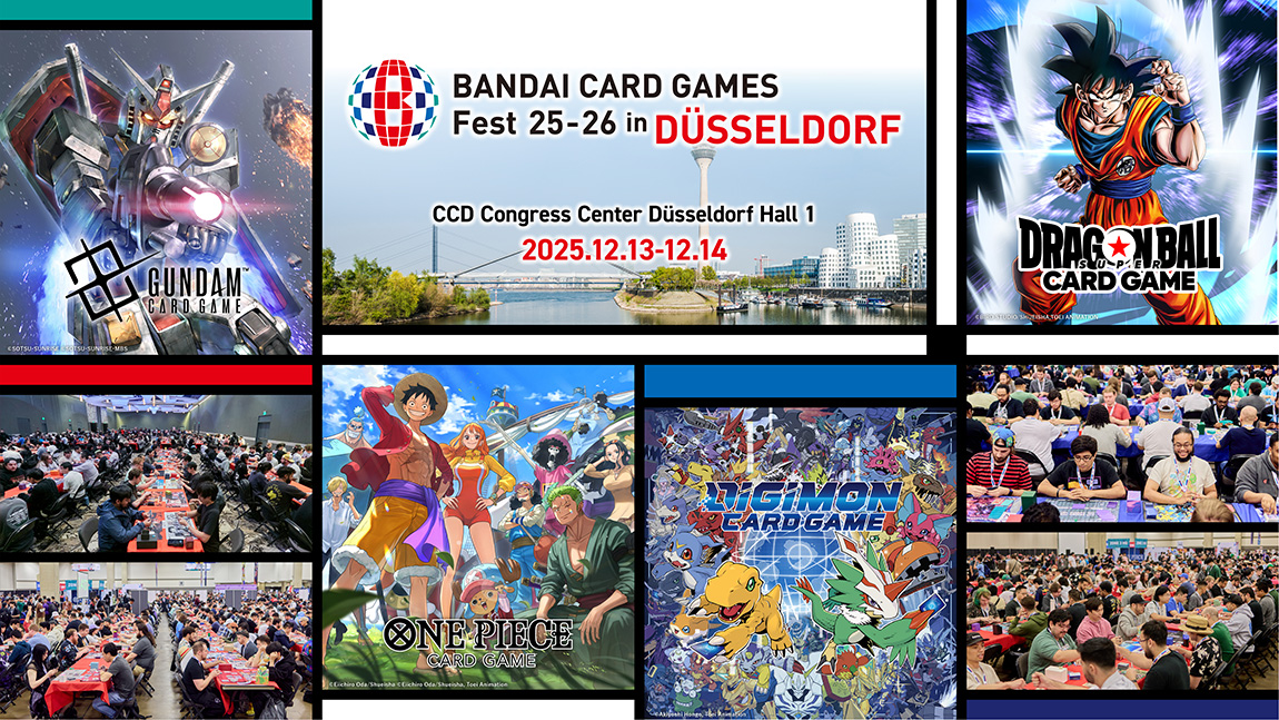 BANDAI CARD GAMES Fest 25-26 in DUSSELDORF