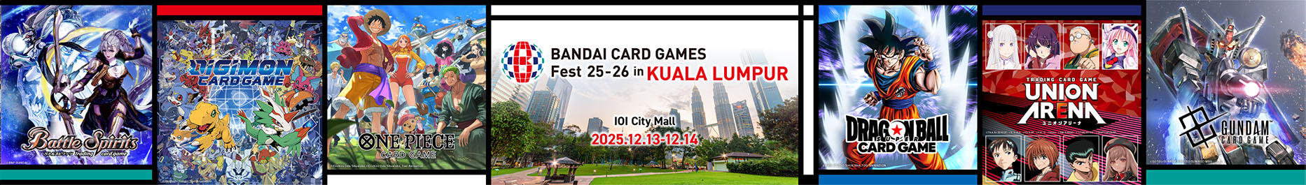 BANDAI CARD GAMES Fest 25-26 in KUALA LUMPUR