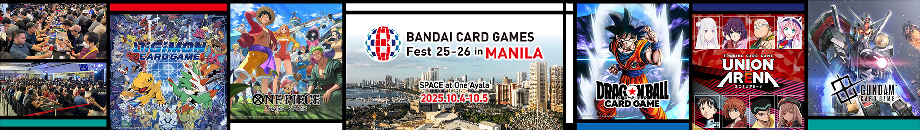 BANDAI CARD GAMES Fest 25-26 in MANILA