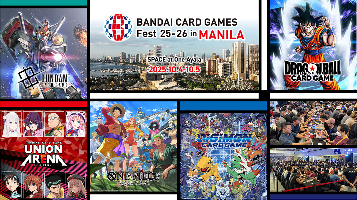 BANDAI CARD GAMES Fest 25-26 in MANILA