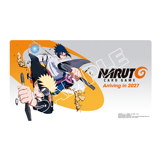 NARUTO CARD GAME オフィシャルプレイマット -Arriving in 2027-