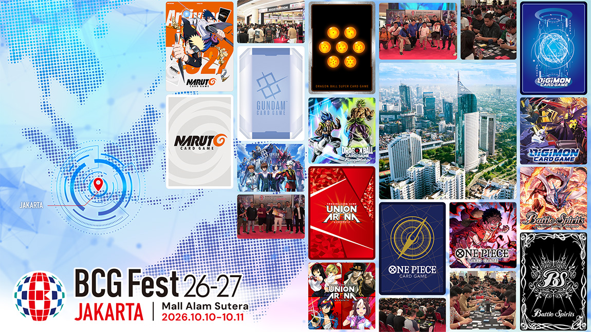 BANDAI CARD GAMES Fest 26-27 in JAKARTA