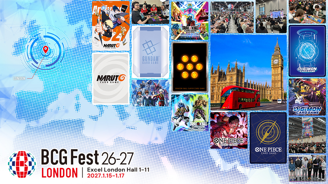 BANDAI CARD GAMES Fest 26-27 in LONDON