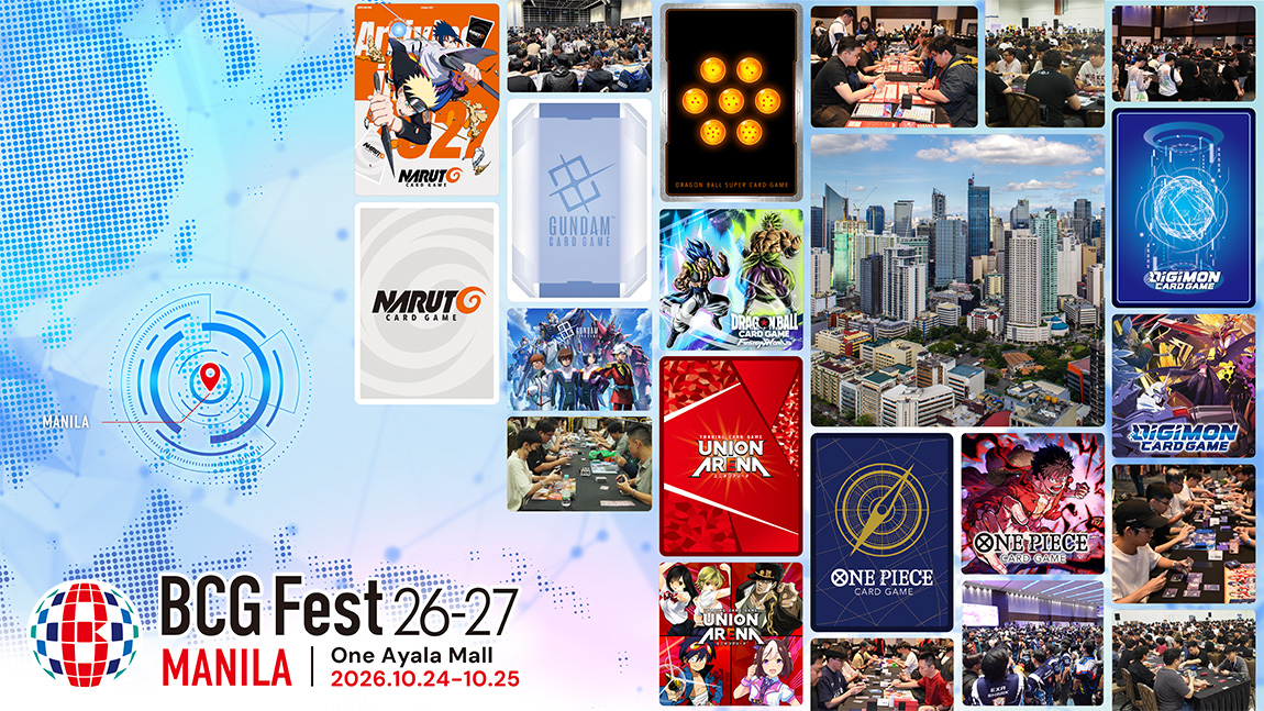 BANDAI CARD GAMES Fest 26-27 in MANILA