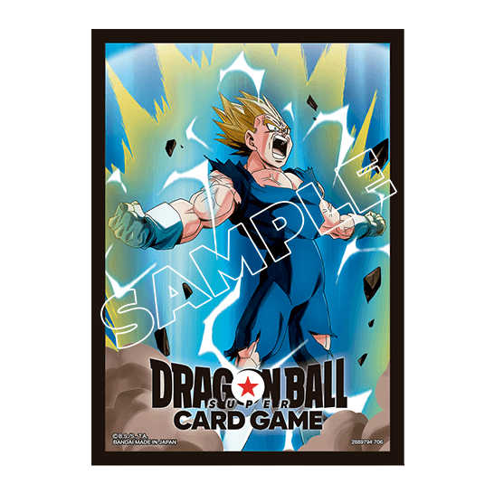 OFFICIAL CARD SLEEVE Limited Edition 06 -Vegeta-